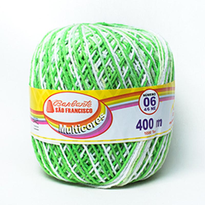 BARBANTE SÃO FRANCISCO Nº6 MULTICORES 400m - Barbantes - Magazine